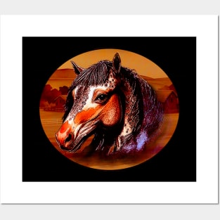 Appaloosa horse Posters and Art